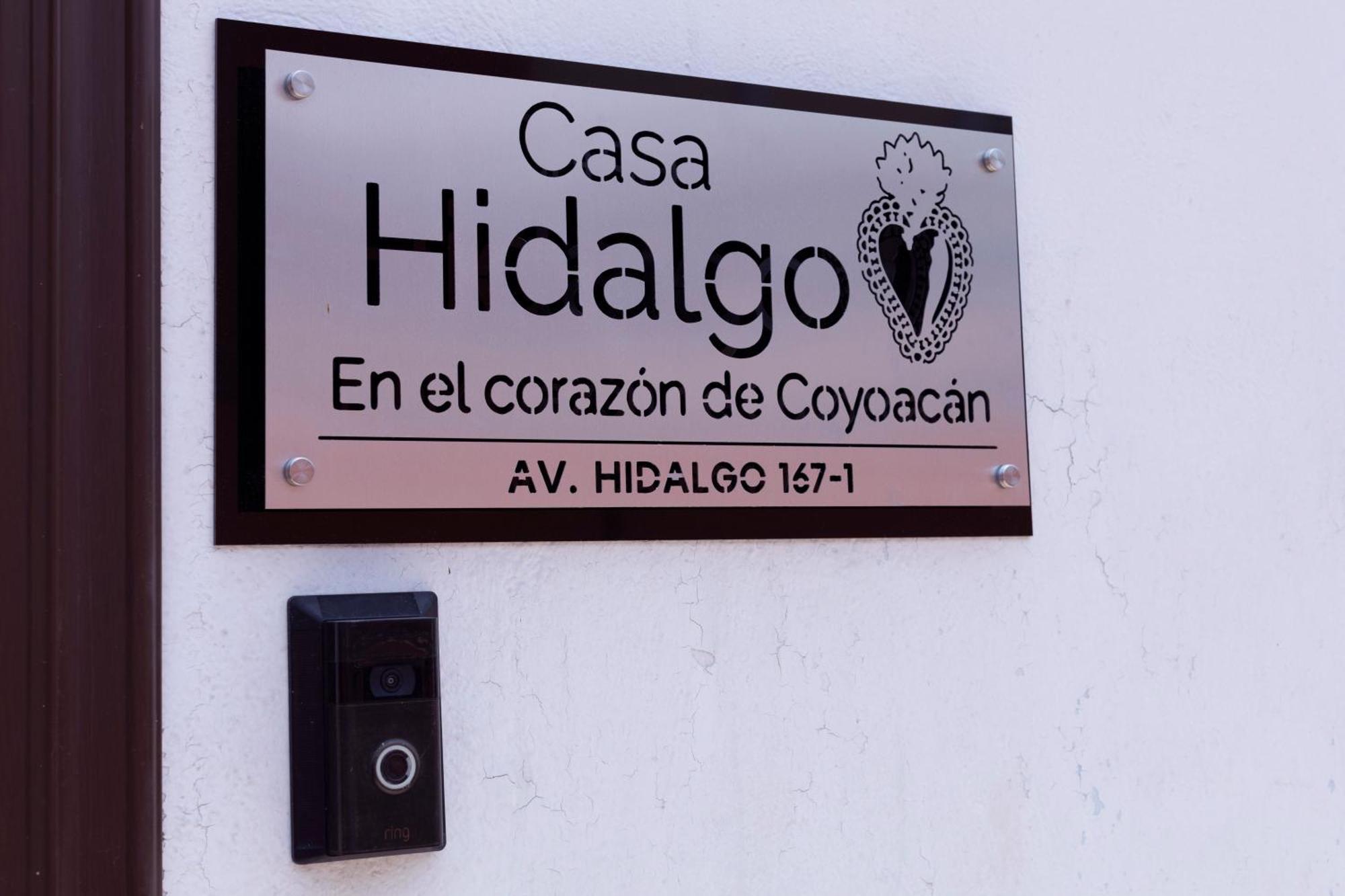 Casa Hidalgo En El Corazon De Coyoacan Mexiko-Stadt Exterior foto
